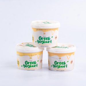 3 Tubs of Greek Yoghurt (Unsweetened, 400ml)