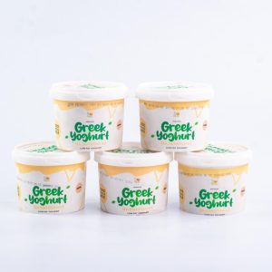 5 Tubs of Greek Yoghurt (Unsweetened, 400ml)