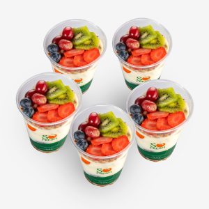 5 Cups of Parfait Delight [16oz]