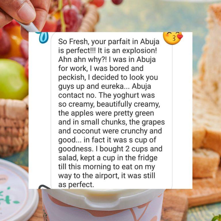 Sofresh testimonial 3
