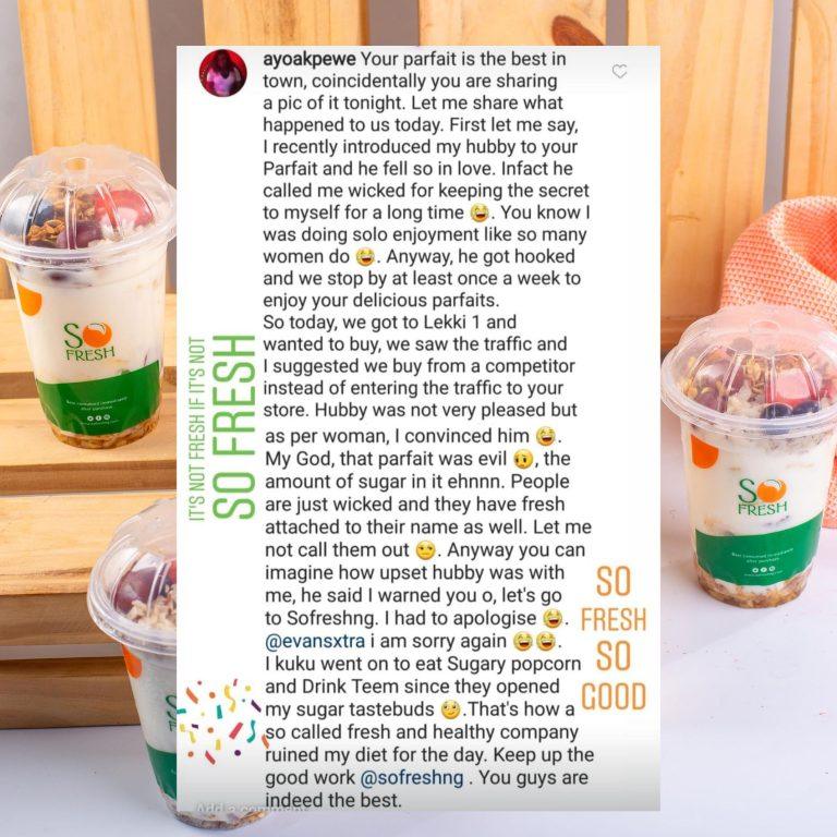 Sofresh testimonial 5