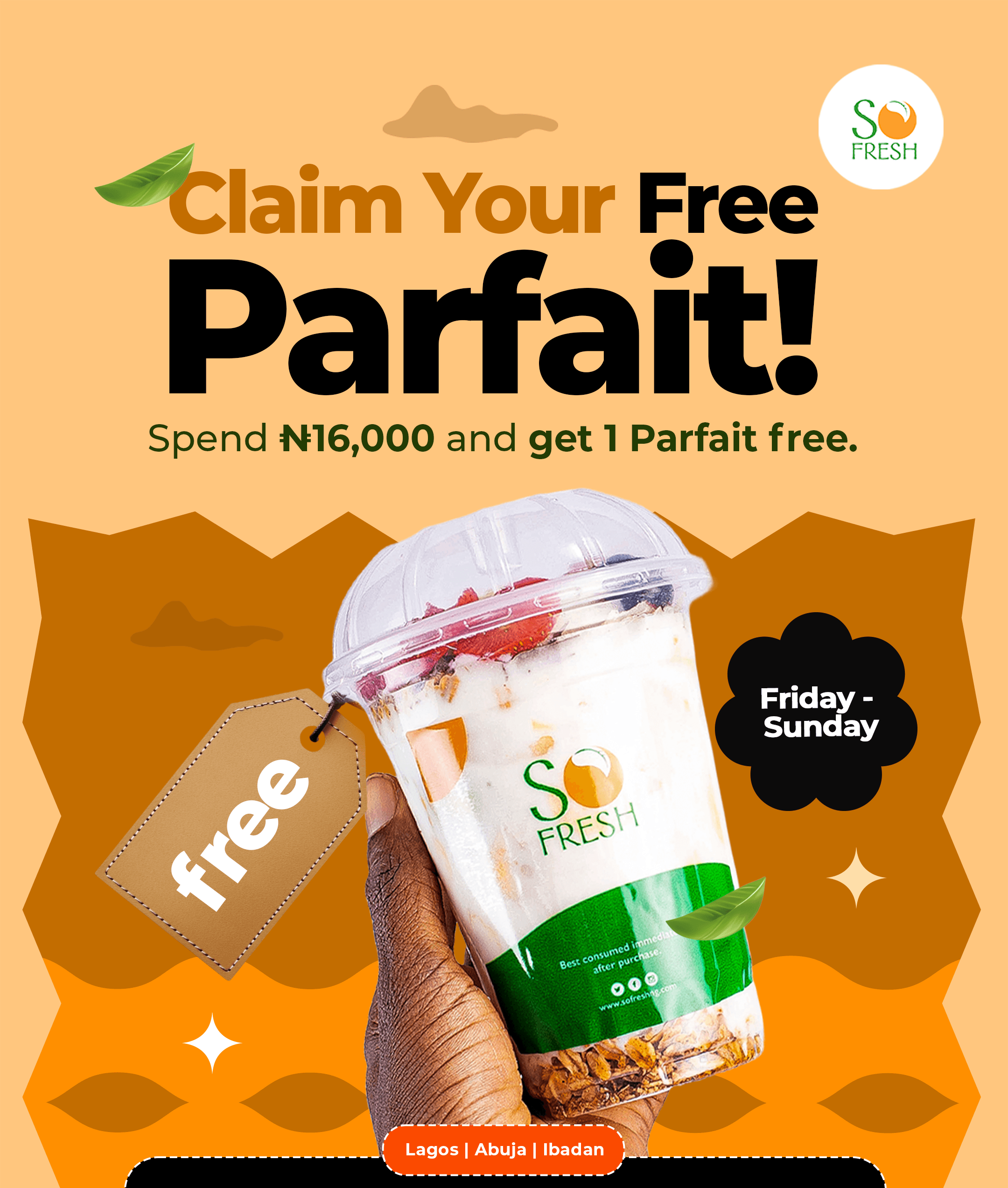 Your Weekend Treat On Us!